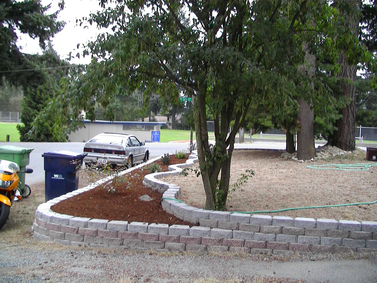 Finished Retaining Wall
